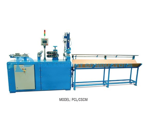 Conductor Straightening & Cutting Machine