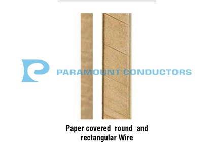 Paper Covered/ Lapped Round and Rectangular wire